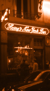 Harry's New York Bar in Paris, September 2008.