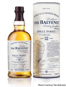The Balvenie 12 Single Barrel.