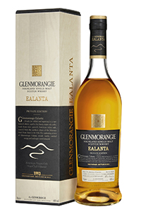 Glenmorangie Ealanta Single Malt Scotch Whisky. Image courtesy Glenmorangie.