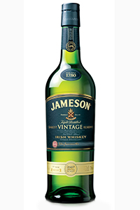 Jameson Rarest Vintage Reserve Irish Whiskey. Image courtesy Irish Distillers. 