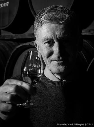 Retired Midleton Distillery Master Distiller Barry Crockett. Photo ©2011 by Mark Gillespie. 