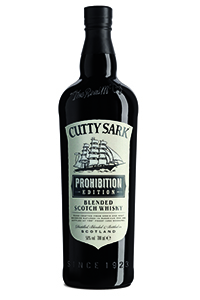 Cutty Sark Prohibition Edition. Image courtesy Cutty Sark.