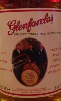 The Glenfarclas "Last of the Millennium Cask" bottling.