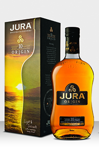 Jura 10 Year Old Origin. Image courtesy Whyte & Mackay.