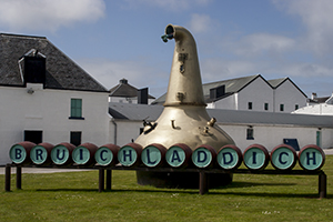 Bruichladdich Distillery on Scotland's Isle of Islay. Photo ©2010 by Mark Gillespie.