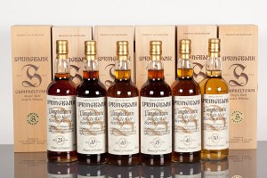 The Springbank Millennium Collection auctioned at McTear's on June 26, 2013. Image courtesy McTear's. 