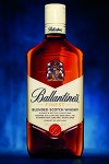 The new bottle and label for Ballantine's Finest. Image courtesy Chivas Brothers. 