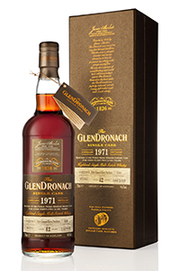 GlenDronach's 1971 Single Cask Whisky. Image courtesy GlenDronach. 