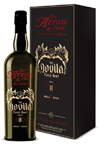 Arran Angels & Devils Single Malt. Image courtesy Isle of Arran Distillers.