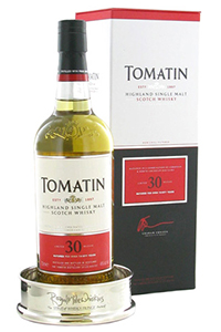 Tomatin 30, winner of the 2012 & 2013 Spirit of Whisky Fringe Awards. Image courtesy Royal Mile Whiskies. 