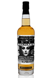 Compass Box Delilah's Blended Scotch Whisky. Image courtesy Compass Box. 