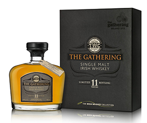 Teeling Whiskey Company's The Gathering Irish Single Malt Whiskey. Image courtesy Teeling Whiskey Company.