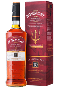 Bowmore Devil's Casks Single Malt Scotch Whisky. Image courtesy Morrison Bowmore Distillers. 