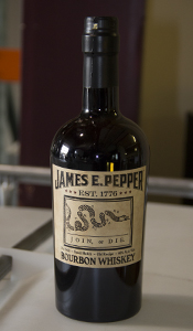 James E. Pepper Bourbon. Image ©2013 by Mark Gillespie. 