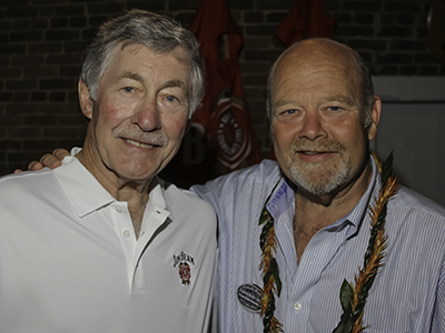 Baker Beam (L) and Fred Noe, September 20, 2013 in Bardstown, KY. Image © 2013 by Mark Gillespie. 
