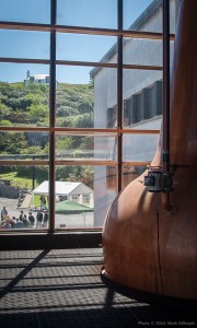 The Caol Ila stillroom. Photo ©2010 by Mark Gillespie. 