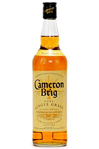 Cameron Brig Single Grain Scotch Whisky. Image courtesy Diageo. 