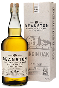 Deanston Virgin Oak. Image courtesy Burn Stewart Distillers.