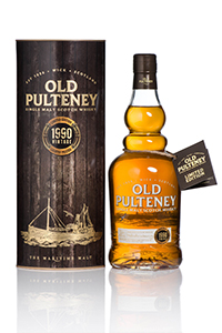 Old Pulteney 1990 Vintage. Image courtesy Inver House Distillers.