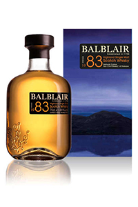 Balblair 1983 Highland Scotch Whisky. Image courtesy Inver House Distillers. 