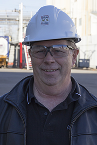 Alberta Distillers Ltd. Production Superintendent Rick Murphy. Photo ©2013 by Mark Gillespie. 