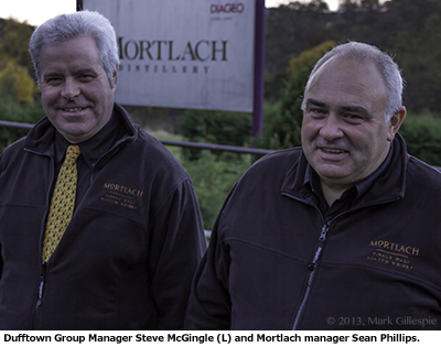 Mortlach's Steve McGingle & Sean Phillips. Photo ©2013 by Mark Gillespie.