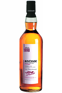 anCnoc 1999 Vintage Single Malt Scotch Whisky. Image courtesy anCnoc. 