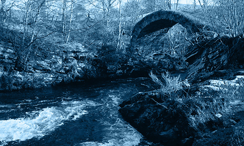 The "Smuggler's Bridge" in Speyside. Photo ©2010 by Mark Gillespie