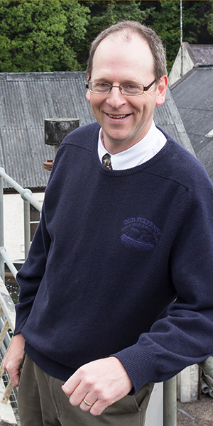 Speyburn Distillery Manager Bobby Anderson. Photo ©2011 by Mark Gillespie. 