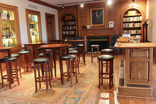 The bar inside The Bulleit Experience at Stitzel-Weller Distillery in Louisville. Photo ©2011 by Mark Gillespie. 