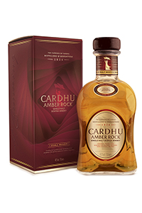 Cardhu Amber Rock Single Malt Scotch Whisky. Image courtesy Diageo. 