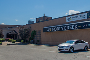 The Forty Creek Distillery in Grimsby, Ontario. Photo ©2013 by Mark Gillespie.