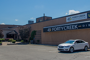 The Forty Creek Distillery in Grimsby, Ontario. Photo ©2013 by Mark Gillespie. 