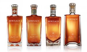 The four Mortlach single malts. Images courtesy Diageo. 