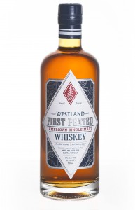 Westland First Peated American Single Malt. Image courtesy Westland Distillery. 