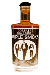 Corsair Triple Smoke American Malt Whiskey. Image courtesy Corsair Artisan Distillery. 