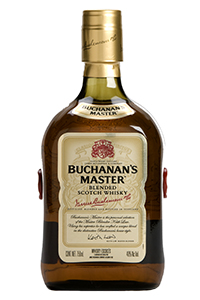 Buchanan's Master Blended Scotch Whisky. Image courtesy Diageo. 