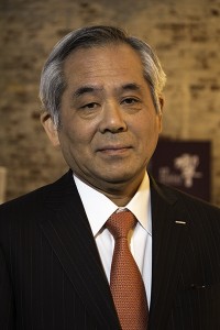 Suntory chief blender Seiichi Koshimizu. Photo ©2014 by Mark Gillespie. 