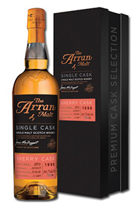 Arran 1997 Premium Sherry Single Cask. Image courtesy Arran Distillers. 