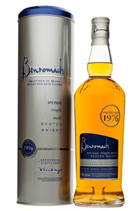 Benromach 1976 Vintage. Image courtesy Gordon & MacPhail. 