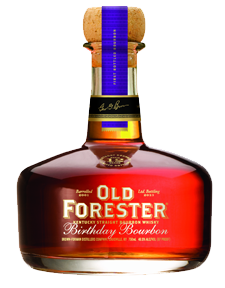 The 2013 edition of Old Forester Birthday Bourbon. Image courtesy Brown-Forman. 