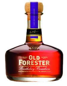 The 2013 edition of Old Forester Birthday Bourbon. Image courtesy Brown-Forman.