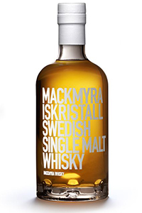 Mackmyra Iskristall Single Malt Whisky. Image courtesy Mackmyra Distillery. 