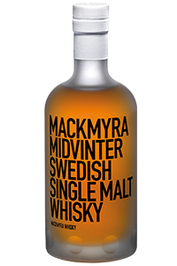 Mackmyra Midvinter Single Malt Whisky. Image courtesy Mackmyra Distillery.