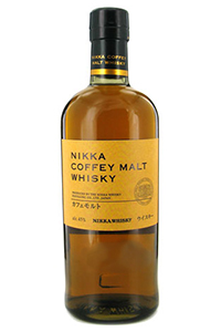 Nikka Coffey Malt Whisky. Image courtesy Nikka Whisky. 