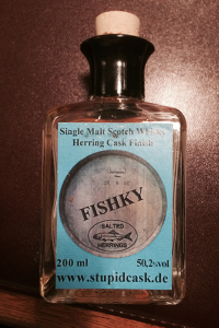 Fishky Single Malt Scotch Whisky. Photo ©2014 by Mark Gillespie.
