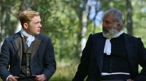 Aaron Urquhart Stewart and Allan Thornton in "Peat Reek". Movie still courtesy Mike Dziennik.