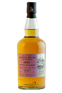 Wemyss Malts "Bench With a Sea View" 1997 Clynelish. Image courtesy Wemyss Malts. 