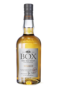 Box Distillery's The Pioneer Single Malt. Image courtesy Box Distillery.