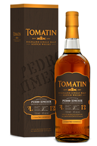 Tomatin Cuatro Pedro Ximenez Highland Single Malt Scotch Whisky. Image courtesy Tomatin. 